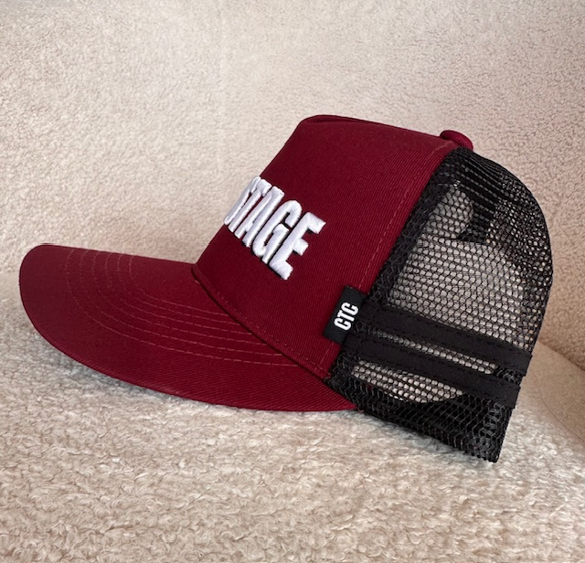 Backstage Trucker Cap. Mid-profile