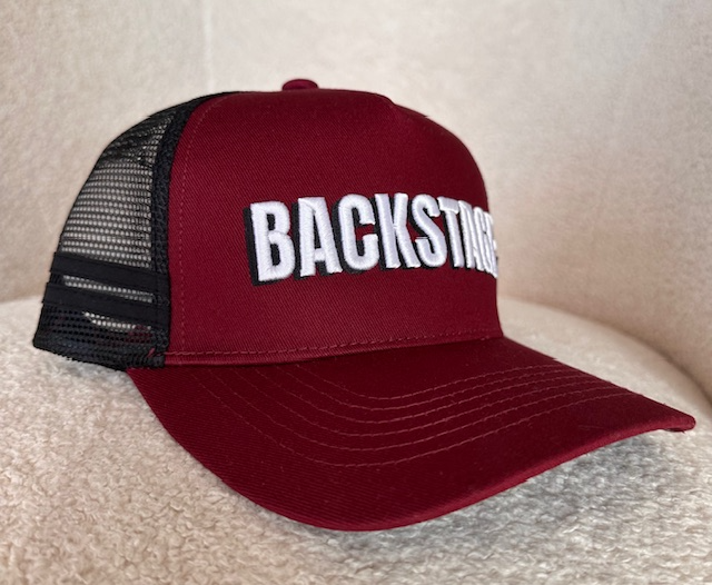Backstage Trucker Cap. Mid-profile