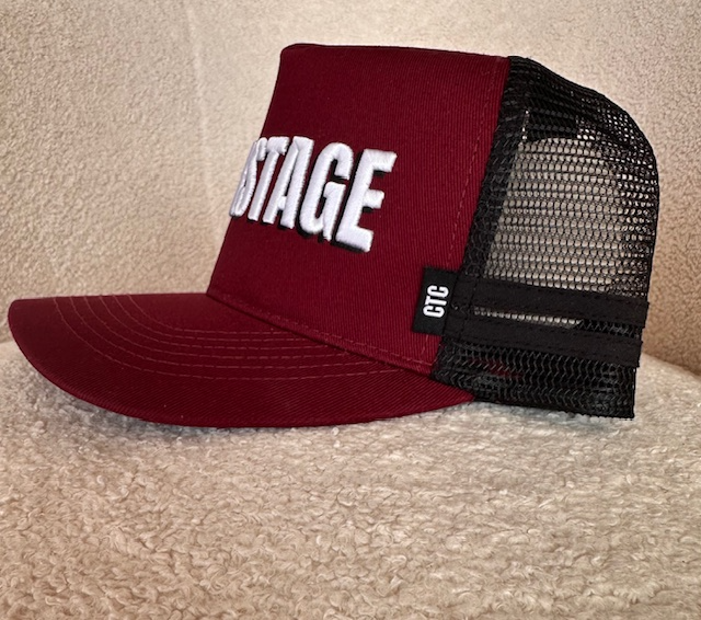 Backstage Trucker Cap. High-profile 9cm
